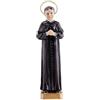 DRW Figura San Giovanni Bosco Patron di bambini e bambini difficile in Resina Dipinto a Mano 2x2x11 cm