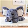 Gisqis Peluche Ponderato Adulti 52cm Elefante Peluche Gigante Elefante Pupazzi Pupazzo Natale Compleanno Regalo per Bambin