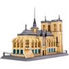 Hallisun Cattedrale di Notre Dame Building Block, kit modello architettonico famoso in tutto il mondo, collezione di monumenti famosi, regalo per ragazzi e ragazze dagli 8 anni in su, 1382 pezzi