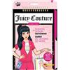 Make It Real Juicy Couture - Blocco da disegno alla moda con stencil e adesivi per la creatività, kit per progetti artistici e artigianali per bambini, idea regalo per ragazze