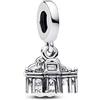 The Charmery Ciondolo Madrid Puerta de Alcala, in argento 925, compatibile con braccialetti Pandora, Trollbeads, Chamilia, Biagi e molti altri braccialetti con charm del Regno Unito.