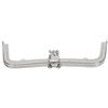Fydun Cornice per Borse, Cornice per Borsa in Metallo Fai da Te 20 Cm Retro Chiusura con Chiusura a Bacio per Realizzare Manici per Borse da Cucire(Argento)