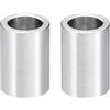 PATIKIL Distanziali Acciaio Inossidabile M8, 2Pz Rondelle Metallici Guarnizione Acciaio Inossidabile 8,2mm ID x 12mm OD x 20mm L Rotondo Distanziatori Kit Viti da 5/16 o M8