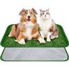 WANDGU Lettiera riutilizzabile per cani, tappeto erboso artificiale 50 x 70 cm, alta qualità, per cane balcone, terrazza, giardino