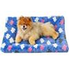 Yuqilin Copertina Cane Flanella Coperta Gatto 70x50 CM Copertina Cane Piccola Taglia Coperte per Cani Lavabile Coperta Animali Doppio Strato per Pavimenti Divani Letti Prati (Stile Nuvola)