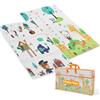 Gubby Gups Tappetino da gioco per bambini GUBBY GUPS, pieghevole, impermeabile, antiscivolo, reversibile, atossico, privo di sostanze inquinanti, realizzato in schiuma XPE - 180 x 120 x 1 cm