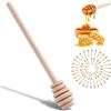 Tyenaza 50 Bastoncini per Miele in Legno, Mini Bastoncino per Mescolare Il Miele da 7,6 cm/3 Pollici per Erogazione di Vasetti di Marmellata di Miele e Feste di Matrimonio in Famiglia