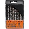 CMT ORANGE TOOLS CMT 517.002.01 Set di Punte Elicoidali in Acciaio Super Rapido Hss, Nero/Grigio