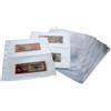 SAFE 5479C Buste per Banconote Grandi Formati A4 (Confezione da 100) - 2 Scomparti 215×145 mm - Fogli Trasparenti Senza Plastificante - Compatibili con Raccoglitori 7921 & Standard