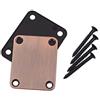 Alnicov Placca per chitarra elettrica con 4 viti per basso elettrico Stratocaster Tele Style bronzo