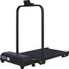 HOMCOM Tapis Roulant Elettrico Pieghevole 2-in-1, 1-10 km/h, tapis da cammino elettrico con telecomando 130 x 59 x 96 cm nero | Aosom Italy