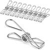 Skroad mollette bucato, acciaio inox, forte presa, resistente, 32 pezzi, stendibianc...