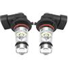 Yctze Lampada Led Hb4 Fendinebbia - Sostituzione Accessori Auto 2 Pezzi 9006 / Hb4 100W Kit Lampadine Per Fari Ad Alta Luminosità A Led Bianchi Lampadine Fendinebbia A Led Lampada