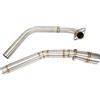 KIMISS Tubo di scappamento centrale per moto modifica tubo di collegamento centrale adatto per YZF R15 MT-15 MT-125 2008-2017 per YZF 125R125 + tubo di scarico YZF R125