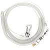Pssopp Imbracatura per Uccelli Guinzaglio Anti-morso Corda per Addestramento al Volo Catena per Animali Domestici per Calopsitte Parrocchetti Ara Piccioncini Forniture per Uccelli(8.5MM)