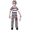 amscan 9902657 - Costume da detenuto zombie, per bambini, per Halloween, età: 5-6 anni