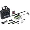 CARSON 500507171 Tyrann Single Blade 320 2.4GHz 100% RTF verde - Elicottero telecomandato, robusto RTF (pronto al volo), elicottero RC, con funzione di decollo e atterraggio