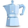 Bialetti Moka Exclusive 3 Tazze Vintage (3 tazze, Light Blue)