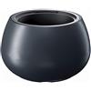 Prosperplast Vaso di fiori heos 32L., Con serbatoio, dimensioni (mm) 436x436x270, colore antracite