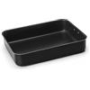 Zanetti - Jumbo, Lasagnera Antiaderente Misura 35 x 25 cm, Lasagnera Rettangolare con Anello per Appendere, Salvaspazio, Colore Nero, Made in Italy