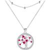 Arrebol Collana Albero della Vita Donna Argento Sterling 925 Collana Ciondolo,Regalo di Natale Originale per Madre Moglie Figlia - Regolabile |45cm+5|