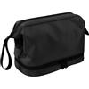 Pyuyan Borsa da Toilette Portatile, Beauty Case Unisex Wash Bag, Borsa da Toilette per Donne Uomini, con Tasca con Zip, Divisorio Wet-Dry, Appendibile, per Viaggi e Uso Esterno