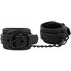 SuperLove Handcuffs Vegan Leather Black