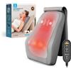 COMFIER Massaggiatore cervical con calore, Massaggiatore Shiatsu, Massaggiatore per la schiena con impastamento 4D, Sollievo dai dolori muscolari per collo, schiena, Regali per uomini, donne (Grigio)