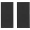 TELLUR Diffusori Tellur Basic 2.0, 6W, USB/Jack, custodia in legno, controllo volume, Nero