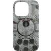 Star Wars Millennium Falcon Close Up Grigio Custodia per iPhone 14 Pro