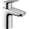 hansgrohe Logis Miscelatore monocomando lavabo 100 CoolStart senza saltarello, cromo, 71103000