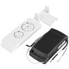 Yosoo Kit telecomando universale wireless a 4 tempi, 3 velocità per lampadario/ventilatore a soffitto