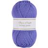 Utopia Crafts Super Aran - Filato per lavoro a maglia e uncinetto, 100 g (lavanda mista)