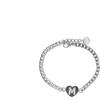 AB-GLOBAL Srl Bracciale Lettera M Catena Argento Linea ABC MyLovly