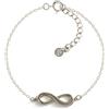 AB-GLOBAL Srl Bracciale Infinito Argento MyLovly