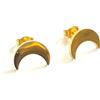 AB-GLOBAL Srl Orecchini Luna Oro MyLovly