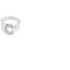 AB-GLOBAL Srl Anello Lettera C Argento Strass Linea ABC MyLovly