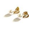 AB-GLOBAL Srl Orecchini Cuore Perla Oro MyLovly