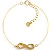 AB-GLOBAL Srl Bracciale Infinito Oro MyLovly