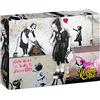 University Games U08572 Banksy Girl On A Stool Urban Art Puzzle