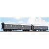 ACME 55353 treno navetta Corbellini 1951R 2a cl. + 1936 2 assi 1a/2a cl ardesia