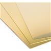 Lastra In Ottone Crudo Spessore 0.6 mm - GLP