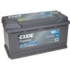 EXIDE Batteria 100, Ah 900, A/EN EA1000 L 353mm B 175mm H 190mm Compatibilità con VW Transporter V Van 7HA, 7HH, 7EA, 7EH Transporter V Bus 7HB, 7HJ, 7EB, 7EJ, 7EF, 7EG, 7HF, 7EC Passat Sedan 3C2