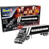 Revell- Set Regalo Tour Truck Rammstein Modellino Fedele all'originale per Principianti, Starter Kit con Accessori di Base, Colore Non Laccato, 07658
