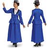 DISGUISE 144689E-EU-4 - Cappotto Disney Mary Popins, taglia L 12-14, per bambine, multicolore