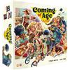 Ludonova Coming of Age, Gioco da tavolo strategico, a partire da 14 anni, da 1 a 4 giocatori, 40-80 minuti per partita, spagnolo/inglese
