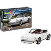 Revell Porsche 911 G-Model Cabrio 05646 - Modellino in plastica non costruita per 50° anniversario, scala 1:24, con accessori