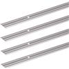 Alberts 499723 - Profilo di transizione, forato, in alluminio, anodizzato, 900 x 38 mm, set da 4 pezzi
