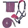 HKM 10734 - Set di Cavezza con Frange a Mosca da 180 cm, Pony VB WB