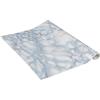 Venilia Pellicola adesiva, Blu marmo aspetto pietra blu, 45cm x 2m, Spessore 95μ, Pellicola autoadesiva per mobili o cucina, carta da parati, PVC senza ftalati, Prodotto in UE